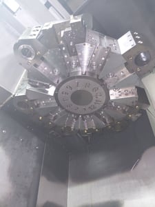 DN Solutions #Puma-V8300R, CNC vertical turret lathe, 24" table diameter, 36.2" swing, A2-11, 1500 RPM 50 HP