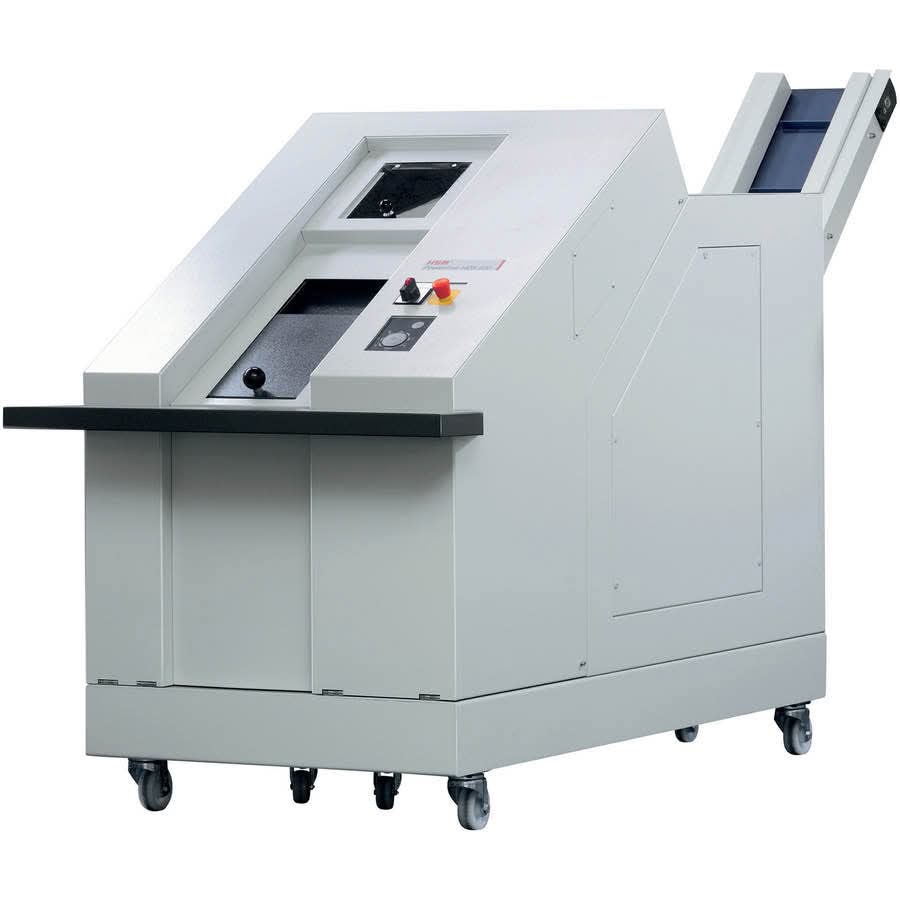 HSM hard drive shredder #230-3, 2016