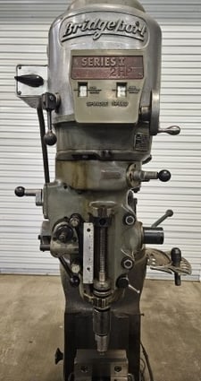 Bridgeport #Series-I, knee mill, 9" x42" table, 2 HP, J-head vari-speed, R-8 taper, 230 V.