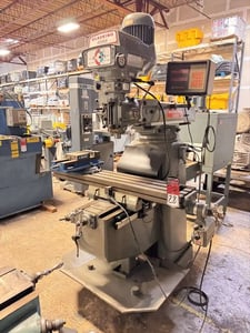 Clausing Kondia #FV-1, milling machine, 9" x48" power feed table, 3 HP, 60-4000 RPM, Anilam Mini Wizard