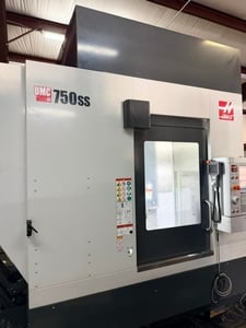 Haas #UMC-750SS, CNC vertical machining center, 50 side mount tool changer, 30" X, 20" Y, 20" Z, 12000 RPM