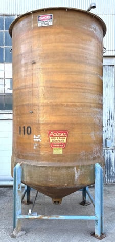 2000 gallon Palmer, fiberglass tank