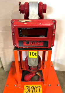 22000 lb. Chatillon #CMA-22K, digital crane scale, stand