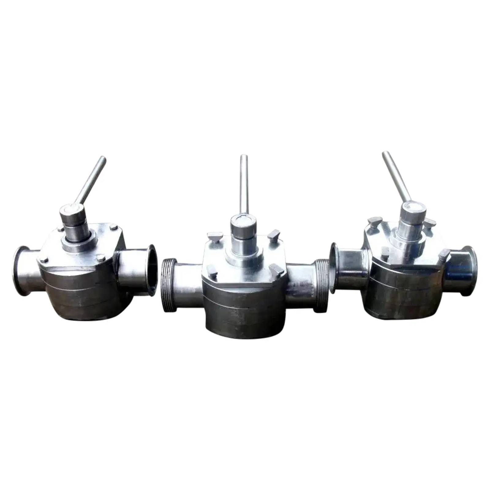 3" Koltek, 2-way Stainless Steel hand valve (3 available)