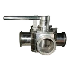 2.5" Alfa-Laval #Koltek, Stainless Steel 3-way shutter valve