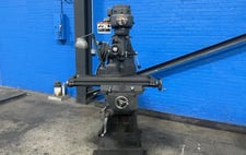 Famco #100, Vertical Mill, 10" x 40" Table, 1.5 HP, 1,700 RPM