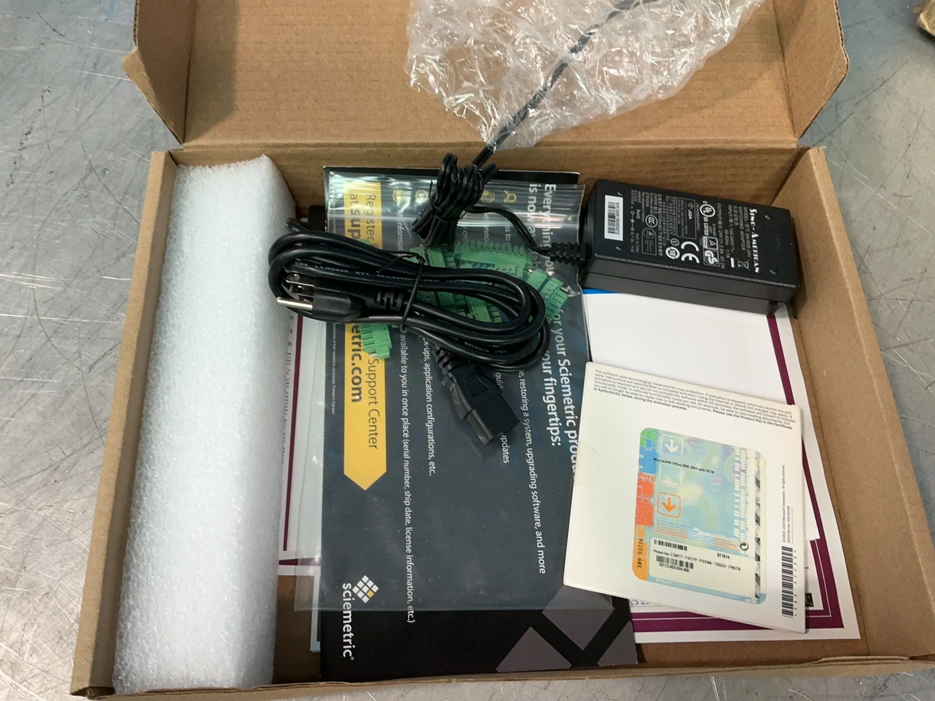 Sciemetric #1204-0H00, SigPod Processor Module, 2016, Never Used