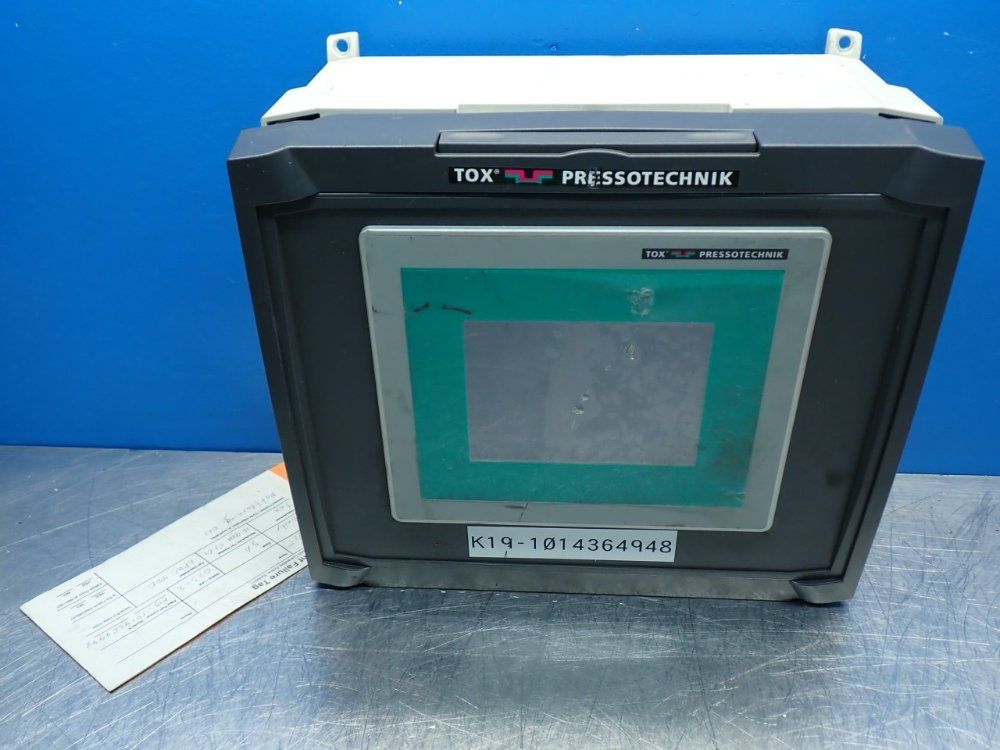 Tox Pressotechnik #1090015801, Operator Touch Panel Unit (3 available)