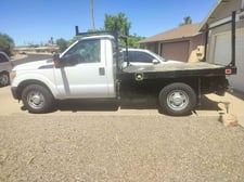 Ford #F-250 Super Duty, Gas Flatbed Work Truck - 33,000 Miles, 2013