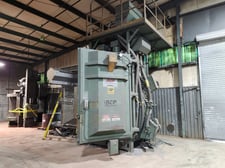 Blast Cleaning Products (BCP) #A4-6371, dual loading shot spin blaster, 74.83 HP, 93.5 amps, 1995