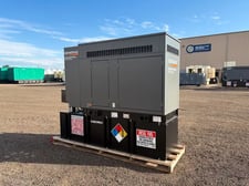 30 KW Generac #SD0030GG222.218HBLY3, diesel generator set, sound attenuated enclosure, 120/208 Volts, 3