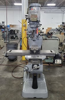 Bridgeport #Series-I, vertical mill, 9" x42" tbl, 2 HP, 36" X, 12" Y, 16" Z, 60-4200 RPM, R-8, chrome ways