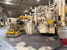 15000 lb. Coe Press Equipment #CPR-15030 / CPRF-630, 30" x .110" stock, 72" OD, 20"-24" ID, 6" diameter feed