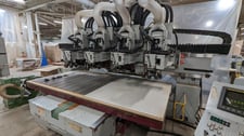 Andi #NC-3116TC4, CNC router w/ ATC, 5' x 10' table, (4) 15 HP ISO 30 spindles, 18000 RPM, 2006