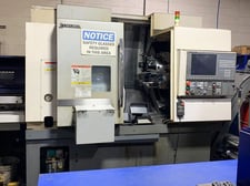 Okuma #Genos-L300MY, CNC Lathe, 20.4" swing, 17.7" machining length, 11.81" turning diameter, 3000 RPM, live