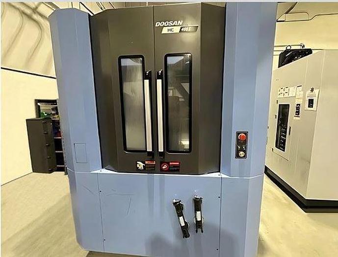 Daewoo Doosan #HC400-II, Horizontal Machining Center, 23.6" X, 22" Y, 22.2" Z, 15.7" x 15.7" pallet, 25 HP