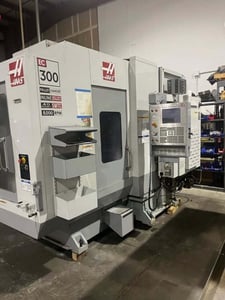 Haas #EC-300, 4-Axis Horizontal Machining Center, 20" X, 18" Y, 14" Z, 11.8" x 11.8" pallet, 20 HP, 8000 RPM