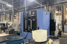 Daewoo Doosan #HC-400II, Horizontal Machining Center, 23.6" X, 22" Y, 22.2" Z, 16" x 16" pallet, 25 HP, 12000