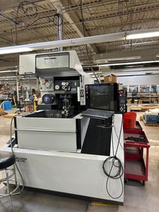 Mitsubishi #MV-1200S, wire Electrical Discharge Machine, 15.7" X, 11.8" Y, 8.7" Z, 25.3" x21.3" tbl.
