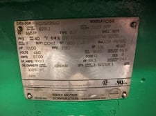 75 HP 1800 RPM US Motors, Frame 365TP, weather protected enclosure type 1, 460 Volts, vertical hollow shaft