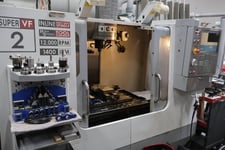 Haas #VF-2SS, CNC vertical machining center, 24+1 side mount tool changer, 30" X, 16" Y, 20" Z, 12000 RPM