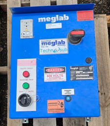 7 HP Meglab #MGE-00000099T-20-S, Solid State Starter, 25 amps, 600 Volts, 3PH