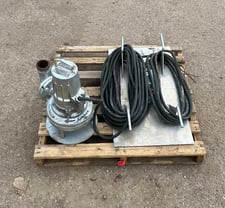 Flygt #3068.180, Submersible Pump w/Starter, 2.75" discharge, 3.2 HP, 1655 RPM, 230 Volts, 3PH
