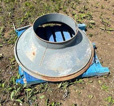 Ventilation Fan Adapter, 21.75" to 42" diameter, 15.5" length