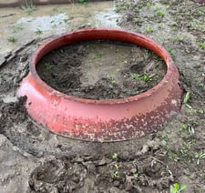 Ventilation Fan Adapter, 53.5" to 73" diameter, 11" length