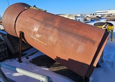 Hurley Ventilation Technologies, Fan Silencer, 48" flange, 60" ducting, 103" length