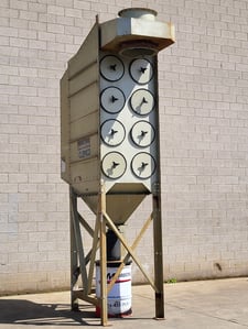 8000 cfm Clemco #CDF-8, Cartridge Dust Collector