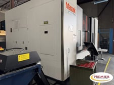 Mazak #VTC-800/30SDR, 5-Axis tableless design with dual synchronous NC rotary tables, SmoothX Control, 118"