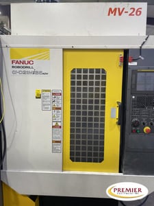 Fanuc #Robodrill-a-D21MiB5ADV, CNC drill tap with rotary table, Fanuc 31i-B5, 19.69" X, 15.75" Y, 15.75" Z