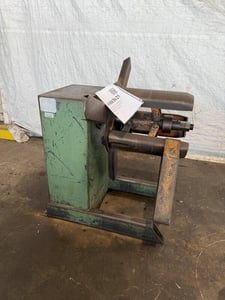 2500 lb. American #60, uncoiler, 18" width, manual drag brake, (3 available)