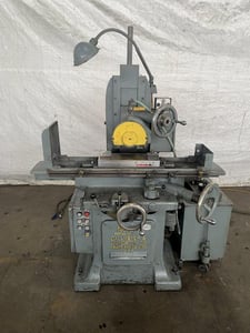6" x 18" Gallmeyer & Livingston #25, horizontal surface grinder, manual downfeed