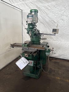 Bridgeport #Series-I, vertical mill, 9" x42" tbl., 2 HP, 60" X, 12" Y, 16" Z, 60-4200 RPM, R8, Mitutoyo