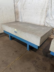 48" x 96" x 14" Rock of Ages, granite surface plate w/ stand (3 available)