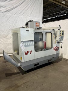 Haas #VF-1, CNC vertical machining center, 20+1 side mount tool changer, 20" X, 16" Y, 20" Z, 7500 RPM, #40