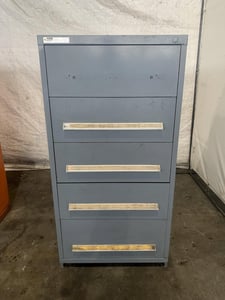 5-Drawer, Stanley Vidmar, storage cabinet