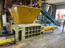 Aupwit #Y81T-160PTZ, metal baler, 2000x1000x2000mm compression chamber, 37 KW