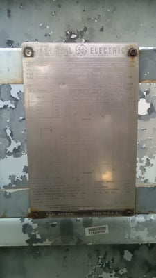 2500/3125 KVA 13200 Delta Primary, 2400Y/1386 Secondary, General Electric