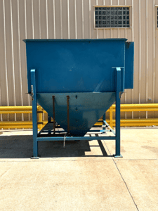 Lamella clarifier, 51" straight wall, 76" slanted hopper, 4" discharge