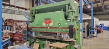 175 Ton, Cincinnati #175-FM, hydraulic press brake, 10' overall, 8' 6" between housing, 10" stroke, 8"