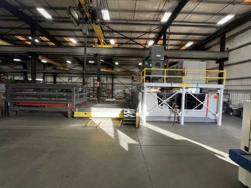 Bystronic #BySmart-Fiber-4020, fiber laser, 10000 watt, 6' x 12' table, 1" mild steel, 480 V., ByVision