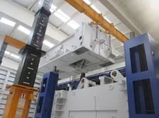 500 Ton, Lift Systems #34PT5400WT, hydraulic gantry, 4-point lifting system, 27.5'-35' lift height, 380 V.