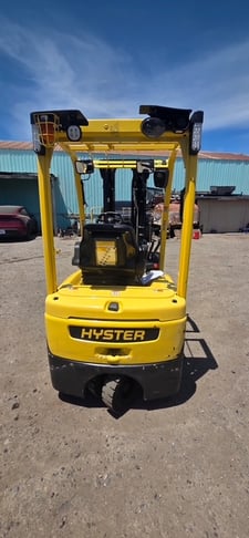 4,000 lb. Hyster #J40XNT, electric 3-wheel forklift, cushion tire, 36 V., sit-down counterbalance, 2021