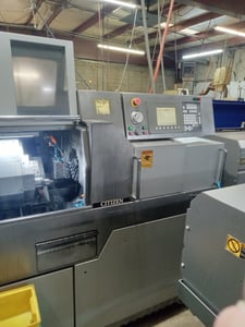 Citizen #K16, CNC swiss lathe, 0.629" capacity, sub spindle, live milling, Cincom FS3 CNC, 12' barfeed, chip