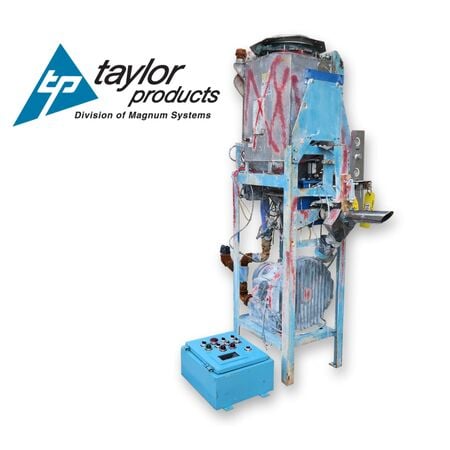 Taylor Products #Model-A, Stainless Steel air packer valve bagger, 15-125 lb. bags, 10 HP aeration blower