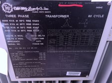 3000/4200 KVA 12470 Delta Primary, 2400Y/1386 Secondary, T & R