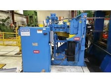 20000 lb. Rowe #FST-AC-3-60, coil feed line, 60" width x .105" stock, 80" outside dimension, 15.5"-19.5" ID
